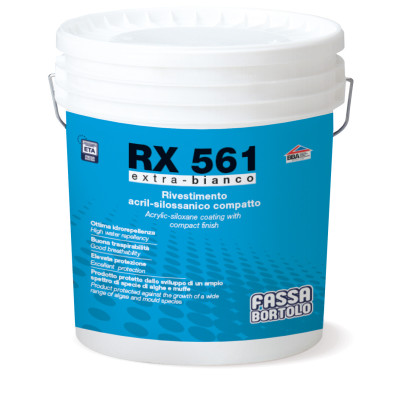 PITTURA INTONACHINO ACRILSILOSANICO RX 561 MM. 1.5 KG. 25