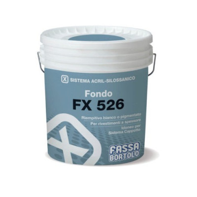 PITTURA FONDO PIGMENTATO ACRILSILOSANICO FX 526 LT. 14