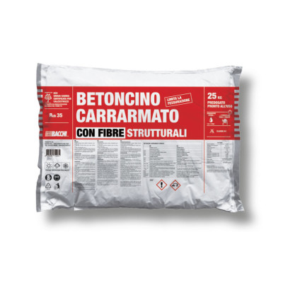 CALCESTRUZZO BETONCINO FIBRO KG.25 SABBIE PARMA vendita solo X bancale