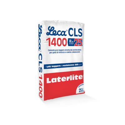 LECA CLS 1400 LT. 25 calcestruzzo strutturale leggero