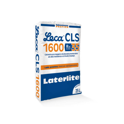 LECA CLS 1600 LT. 25 calcestruzzo strutturale alta resistenza