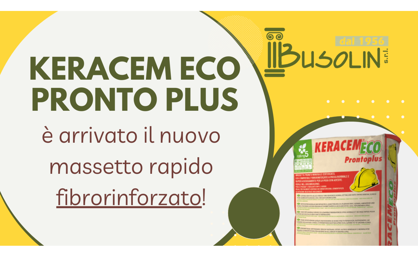 Aumenta la velocità della tua posao con Keracem Eco Pronto Plus!