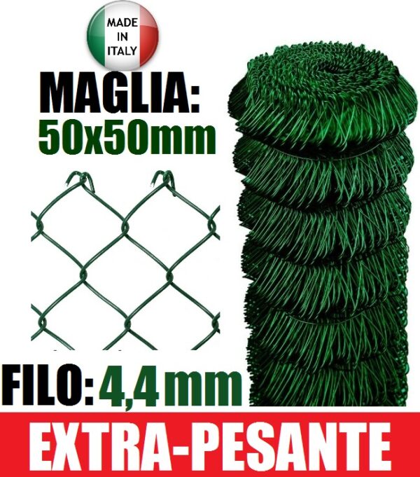 RETE ROMBI PLAST. PESANTE KG.