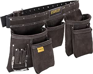 BORSA DOPPIA PORTAUTENSILI IN CUOIO STST1-550101 "STANLEY"