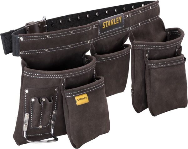 BORSA DOPPIO FODERO PORTAUTENSILI IN CUOIO STST1-80113 "STANLEY"