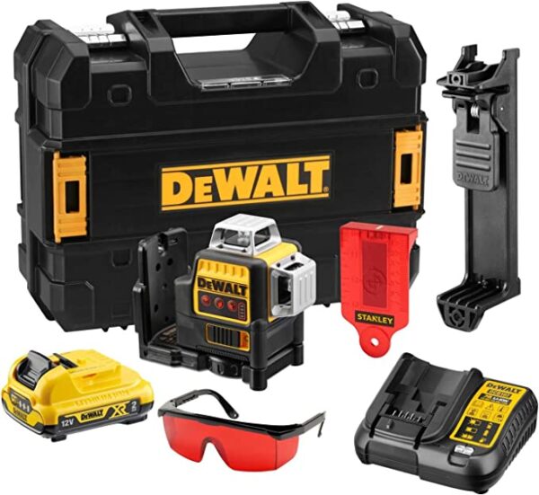 LIVELLA LASER "DEWALT" RED 10.8V DCE089D1R-QW
