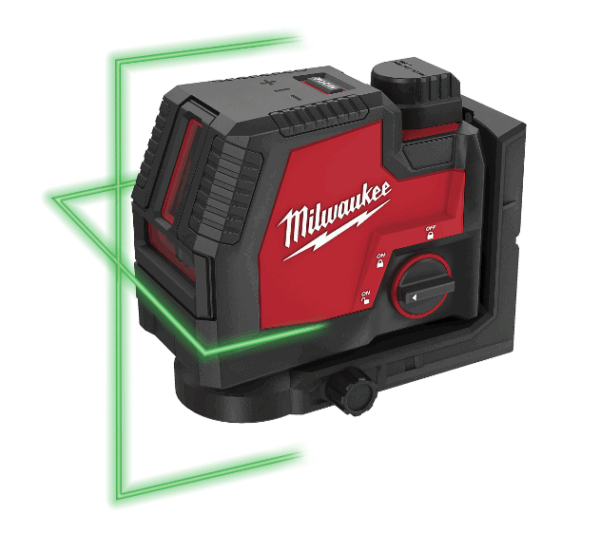 LIVELLA LASER "MILWAUKEE" LASER VERDE L4CLL-301