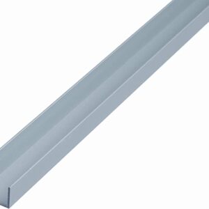 PROFILO ALLUMINIO U MM. 25X25 DA ML. 2