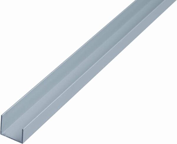 PROFILO ALLUMINIO U MM. 25X25 DA ML. 2