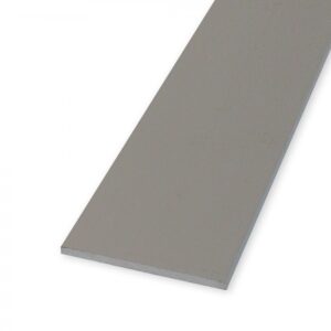 PROFILO ALLUMINIO PIATTO MM. 40X 2 DA ML. 2 BIANCO