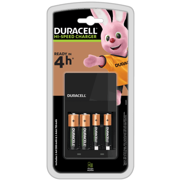 CARICABATTERIA DURACELL MULTI C/SICUREZZA CEF11E