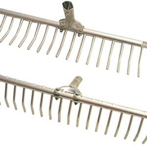 RASTRELLO FERRO ORO 18 DENTI