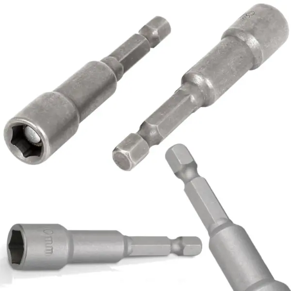 CHIAVE A BUSSOLA MAGNETICHE 1/4 P/AVVITATORE MM. 13-15-17-19
