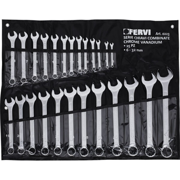 SERIE CHIAVI COMBINATE dal 6 al 32 PZ. 25