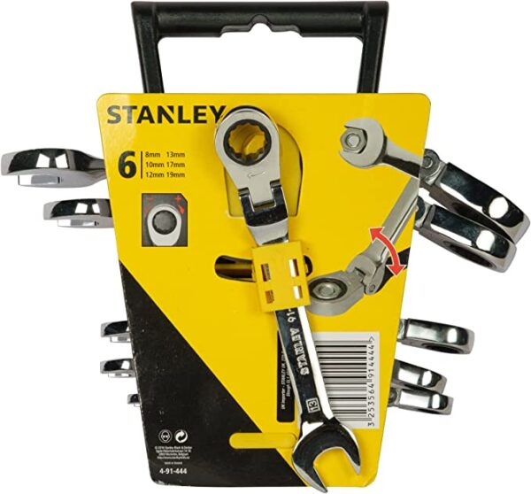 SERIE CHIAVI COMBINATE CRICCO REGOLABILI dal 8 al 19 "STANLEY"