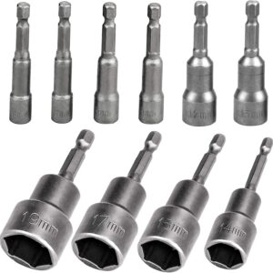 SERIE CHIAVI A BUSSOLA MAGNETICHE 1/4 P/AVVITATORE MM. 5.5-13