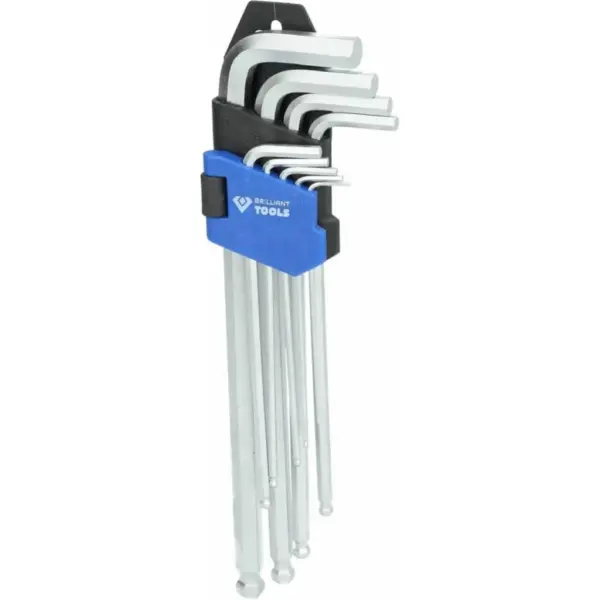 SERIE CHIAVI BRUGOLA TORX CROCE LONG PZ. 9 "MILWAUKEE"