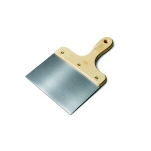 SPATOLA P/STUCCO INOX C/MANICO LEGNO 511 MM. 200 "ANCORA"