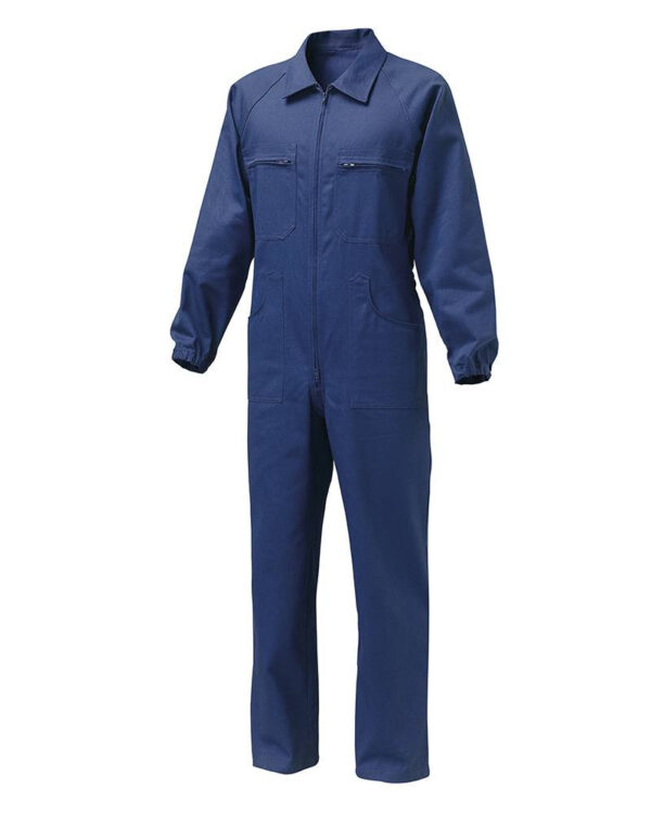 TUTA INTERA COTONE BLU