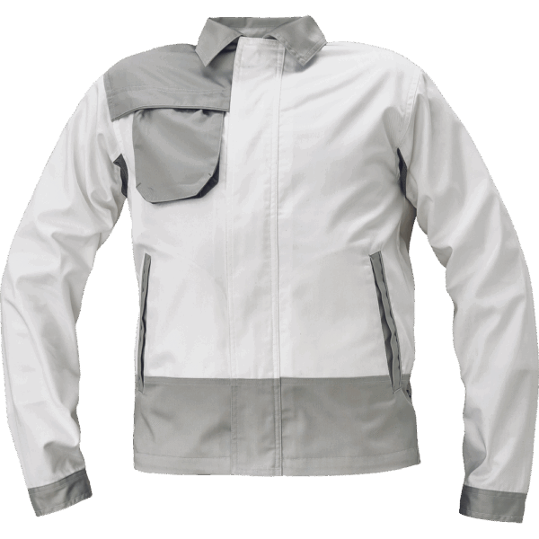 GIACCA "BREMAK" MONTROSE BIANCO-GRIGIO