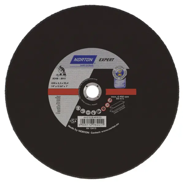 DISCO TAGLIO FE. MM. 350X4.2X25.4