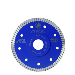 DISCO DIAMANTATO MM. 115 ULTRA SOTTILE "SORMA"