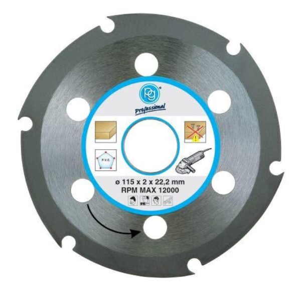 DISCO P/LEGNO DIAM. 230 P/SMERIGLIATRICE "MONTOLIT"