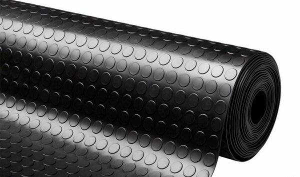 LASTRA TAPPETTO GOMMA BOLLO NERO MM. 3 CM. 150 ML. 10.00