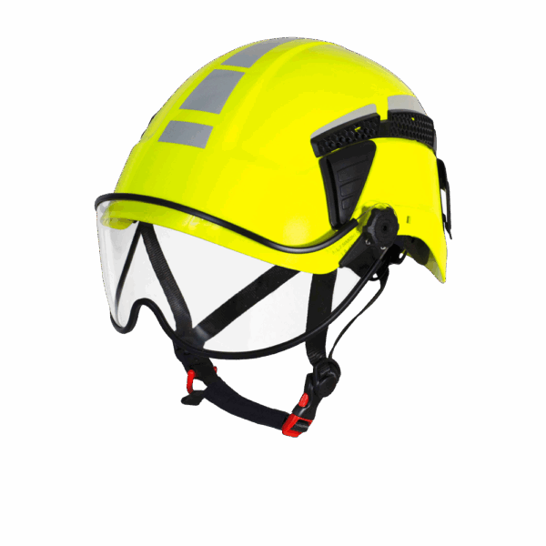 CASCO TEXEL C/VISIERA CORTA BORDATA TRASPARENTE
