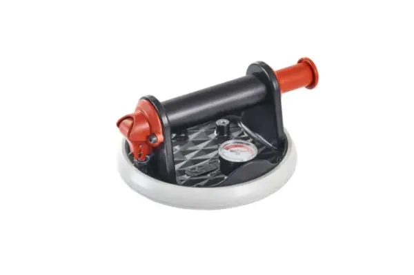 VENTOSA A 1 PLACCA C/MANOMETRO KG. 80 "BREMAK"