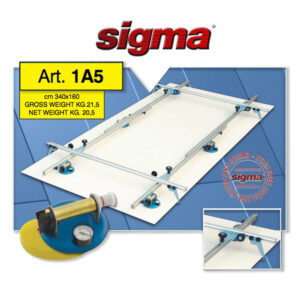 KERA-LIFT CM. 340X160 6+2 ventose + 4 sicure anticaduta "SIGMA"