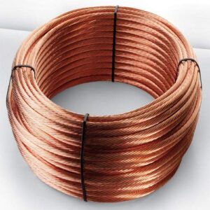 CAVO RAME NUDO P/TERRA 35 KG/ML= 0.3158 PESO BOBINA 8.5 KG