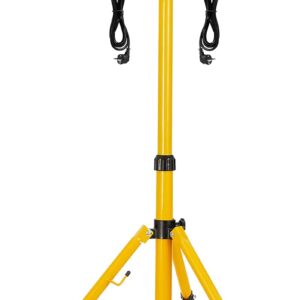 PROIETTORE C/TREPIEDE TELESCOPICO LED 50+50W