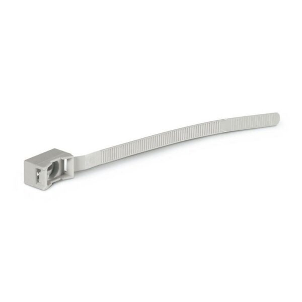 TUBO ELETTRICO GRIGIO CLIP A FASCETTA DIAM. 25-63 confezione pz. 100