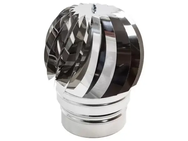 ASPIRATORE INOX CM. 12 P/CANNA