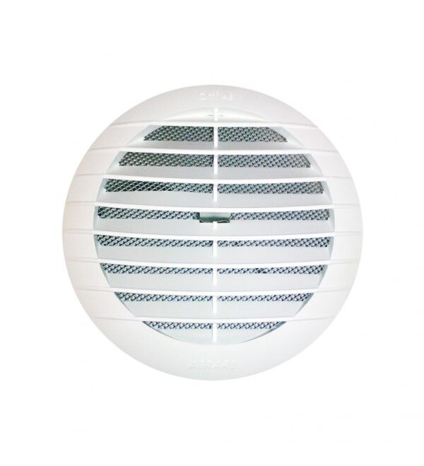 GRIGLIA ANTISFONDAMENTO METALLO BIANCO MM. 190