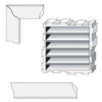 BORDO LINEARE P/MODULO GRIGLIA