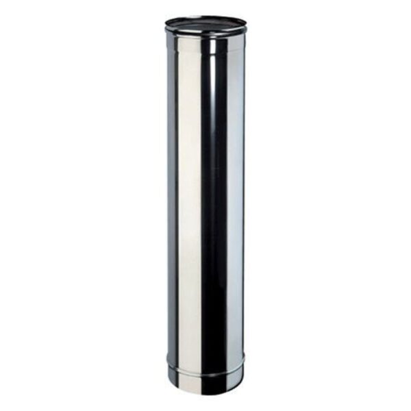 TUBO ACCIAIO MONOPARETE DIAM. 100 ML. 1.00