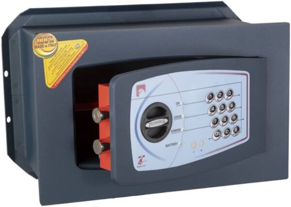 CASSAFORTE "TECHNOMAX" ELETTRONICA CM. 34X21X20 MOD. GT/3
