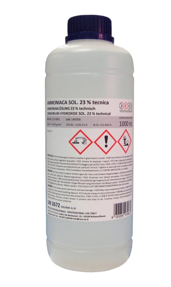 AMMONIACA FORTE 22% LT. 1