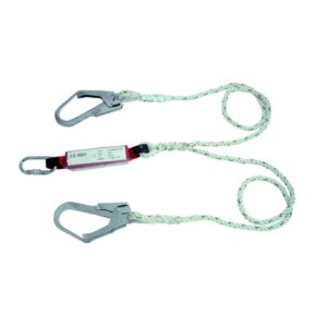 CORDINO DI POSIZIONAMENTO DOPPIO ML. 1.5C/DISSIPATORE+MOSCHETTONE"AK351"