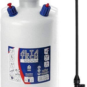 POMPA ALTA PRESSIONE ANTISOLVENTI PVC LT. 7 C/LANCIA "RIBIMEX"