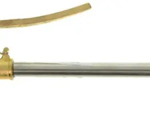 PISTOLA OTTONE C/LEVA P/POMPA ALTA PVC