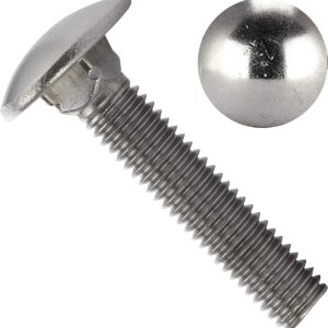 VITI ZINC. TESTA TONDA MM. 8X 50