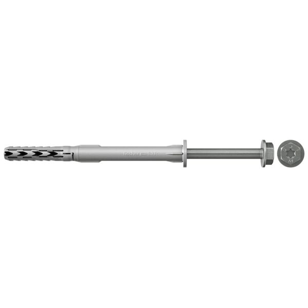 TASSELLI NYLON MURO VUOTO C/VITE ESAGONO MM. 8X 80