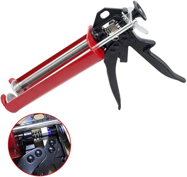 PISTOLA P/CARTUCCIA CHIMICO DOPPIO STELO ML. 400 "MASS