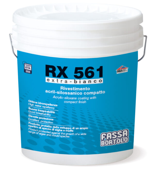 PITTURA INTONACHINO ACRILSILOSANICO RX 561 MM. 1.5 KG. 25