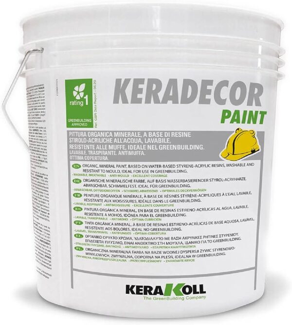 PITTURA LAVABILE KERAKOLL KD ECO PAINT 1001 LT. 14