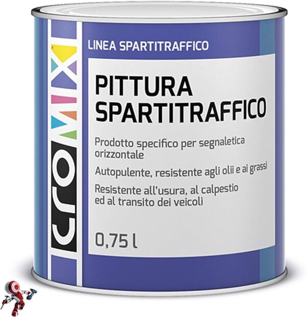PITTURA SPRAY SPARTITRAFFICO BIANCO ML. 750