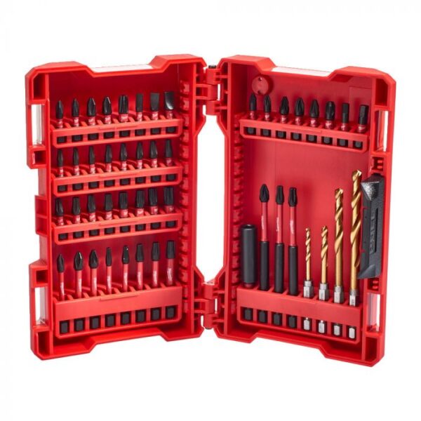 SERIE INSERTI TORX+CROCE P/AVVITATORI PZ. 48 "MILWAUKEE"
